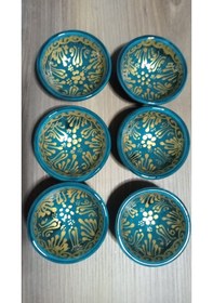 Resim El Yhapımı 8 Cm 6'lı Çerezlik 