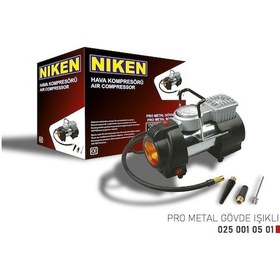 Resim Niken Hava Kompresörü Metal Gövde Işıklı - Ekolmaks 