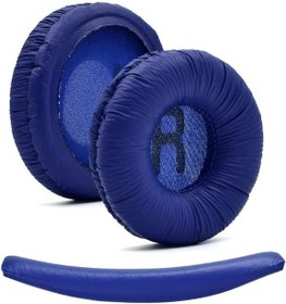 Resim Jbl Kulaklık Pedi 450/460/500/510 BT Tune 600T250/300 Uyumlu Jbl Kulaklık Süngeri +Yastığı Takımı Koyu Mavi 