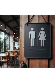 Resim 3DreaMaker WC Tuvalet İşareti 