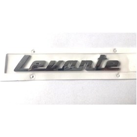 Resim MASERATI LEVANTE YAZI KROM 