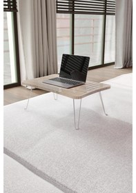 Resim Taşınabilir Katlanır Yatak Koltuk Üstü Hasta Servis Bilgisayar Çalışma Sehpası Sonomo 