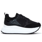 Resim Kadın Siyah Kalın Tabanlı Sneaker Derimod