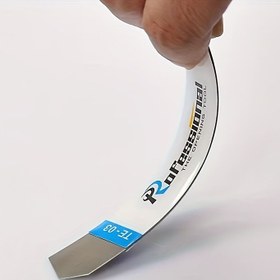 Resim 2 Adet 0.1mm Paslanmaz Çelik Ultra İnce Kaldıraç Bıçağı, iPhone iPad Tablet Ekran ve Pil Sökme Metal Aparat Aracı 