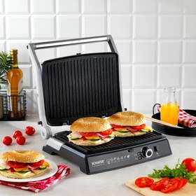 Resim Schafer Concept Grill Tost Makinesi 6 Dilim Siyah 2000 W 