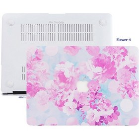 Resim Apple Uyumlu MacBook Pro Kılıf HardCase A1425 A1502 2012/2015 Flower02 