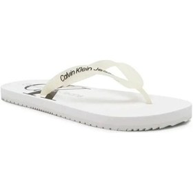 Resim Calvin Klein Kadın Parmak Arası Terlik Beyaz 