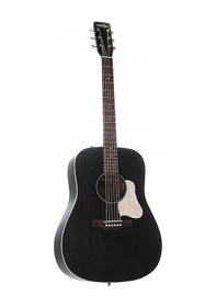 Resim Art & Lutherie Americana Akustik Gitar Faded Black 