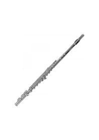 Resim Fox Fl110s Yan Flüt Parlak Gümüş Kaplama, Net Ve Berrak Ses Tonu, Hassas Tuşe Hassasiyeti 