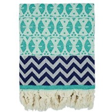 Resim Teal Adinkra Peştamal 