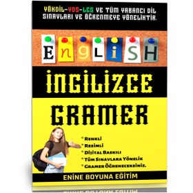 Resim Enine Boyuna Eğitim İngilizce Gramer Öğreten Kitap - Enine Boyuna Eğitim 