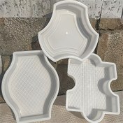 Resim 1pc Çimento Rengi Tuğla Plastik Kalıp Dayanıklı Beton Kalıp Tekrar Kullanılabilir DIY Yol Üreticisi Bahçe Dekorasyonu İçin Döşeme Dış Mekan Çimento Kalıbı 