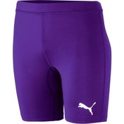 Resim Puma Erkek Şort Tayt Liga Baselayer Mor 65592410 