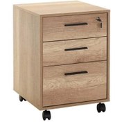 Resim ADORE NEWYORK KİLİTLİ ÇEKMECELİ KESON AÇIK CEVİZ (TORİ) 45*63*51CM NKS-530-TT-1 