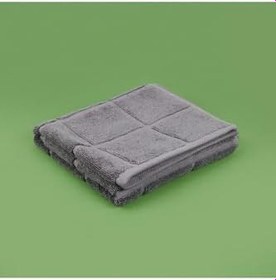 Resim Kareli Ayak Havlusu - Antrasit - 50X70 Cm 