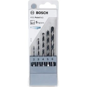 Resim Professional 5-Tlg. Pointteq Sechskantbohrer-Set (Für Metall, Ø: 2-6 Mm, Arbeitslänge: 24-57 Mm, Gesamtlänge: 60-98 Mm, ¼"-Sechskantschaft, Zubehör Für Schlagschrauber Und Bohrschrauber) 