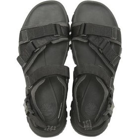 Resim Timberland Garrison Trail Backstrap Sandal Erkek Sandalet Siyah 