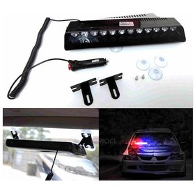 Resim Cam Içi Vantuzlu Çakar 12 Ledli Makam Çakarı15 Modlu Kırmızı-Mavi (505739138) 