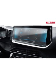Resim Peugeot 2008 2019-2020 Navigasyon Ve Multimedya Uyumlu Mat Ekran Koruyucu 