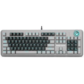 Resim Nightsilver Astra Mavi Switch Çift Renk Mekanik Oyuncu Klavye 