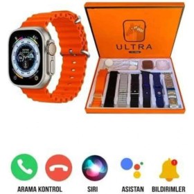 Resim Unısex 7 Kordonlu Çok Fonksiyonlu Nabız Ölçer Uyku ve Sağlık Takibi 