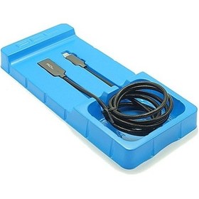 Resim Acl 2.1 Metal Başlıklı Örgülü Lightning Apple iPhone Uyumlu Usb Hızlı Ş 