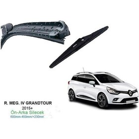 Resim Megane 4 Grantour Ön Arka Silecek Süpürgesi Takım 2015 + 