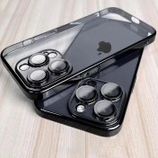 Resim Dexmon iPhone 14 Pro Max Kılıf 3D Kamera ve Lens Mercek Korumalı Razer Plating Case 