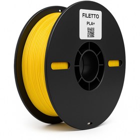 Resim Genel Markalar Filetto Pla+ Filament 1.75mm 1 KG - Sarı 