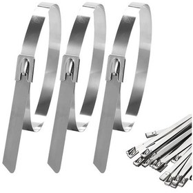 Resim Powermaster Pm-26359 304 Paslanmaz Çelik Kablo Bağı 4.6x200mm 