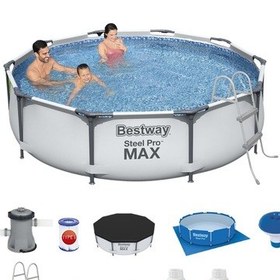 Resim Prefabrik Havuz Seti 305x76cm Bw464 56406 