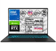 Resim Asus Vivobook 16 Core 5 210H 64GB 4TB SSD 6GB RTX4050 16 İnç W11P V3607VU-RP288 020 Oyuncu Bilgisayarı Siyah 