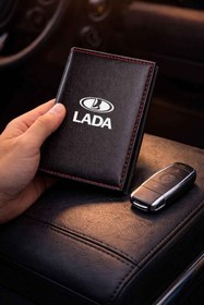 Resim HEDİYEDİYE Lada Siyah Ruhsat Kabı 