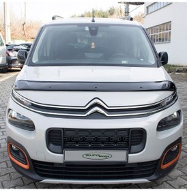 Resim Eurocap Citroen Berlingo Ön Kaput Koruma Rüzgarlık 3Mm Abs 2019-› 