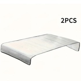 Resim Chuangyinshop Gümüş 1/2 Parça Klima Koruma Kılıfı Yağmur Ve Güneş Korumalı 