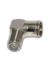 Resim F Konnektör L Fiş Quick Geçişli L Tip 90 Derece F Hızlandırıcı 