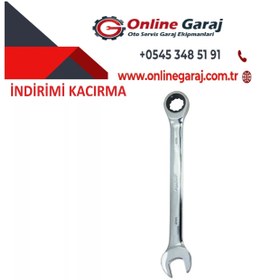 Resim Rico 10mm Düz Kombine Cırcır Anahtar 