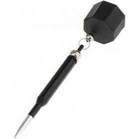 Resim Dolıty Bilardo Isteka Tebeşir Tutucu Metal Siyah-sekizgen 