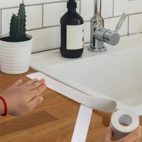 Resim Etexy Su Sızdırmaz Banyo Mutfak Lavabo Küvet Izolasyon Şerit Bant,lavabo Kenar Bandı 3.2 mt x 38 mm 