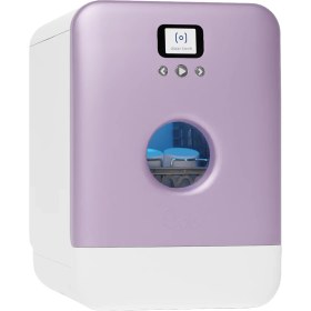 Resim Tezgah Üstü Mini Bulaşık Makinesi Karbeyaz Lila 