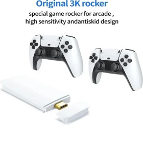 Resim Doreka 2024 4khd Emuelec Retro Game Stick Atari Oyunları 20000 Oyunlu Konsol 