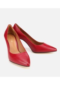 Resim Hotiç Kadın Deri Kırmızı Yüksek Topuklu Stiletto 01ayh312530a750 Kırmızı 