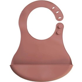 Resim Babyjem Mini Silikon Mama Önlüğü Mocha 