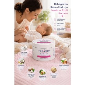 Resim AyrStore Buğz Bebek Pişik Giderici Bariyer Krem Onarıcı Yoğun Cilt Bakım Kremi Çinko Oksit Lanolin 
