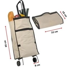 Resim Tp Buğz Katlanabilir Pazar Arabası 