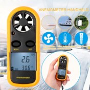 Resim Digital El Tipi Rüzgar Hızı Ölçer GM816 30m/s (65MPH) Cep Akıllı Anemometre Hava Rüzgar Hızı Ölçeği Anti-yırtılma Ölçümü, Pil Dahil Değil 