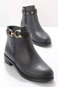 Resim Bambi Siyah Kadin Bot & Bootie K02666300409 