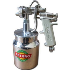 Resim Asturo G70 Alttan Depolu Boya Tabancası 1.8Mm 