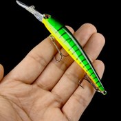 Resim Minnow Balıkçılık Wobbler Yem, Yapay Sert Yem Trolling Yem, Turna Carp Bass Yemleri 