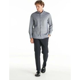 Resim Ted Baker Gri Erkek Oxford Gömlek TBMRSH1084 